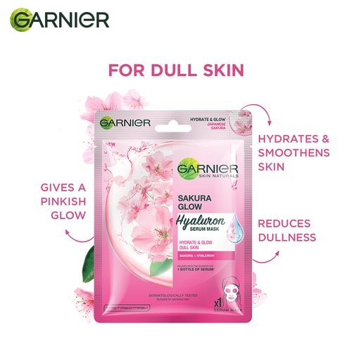 Sakura glow serum mask